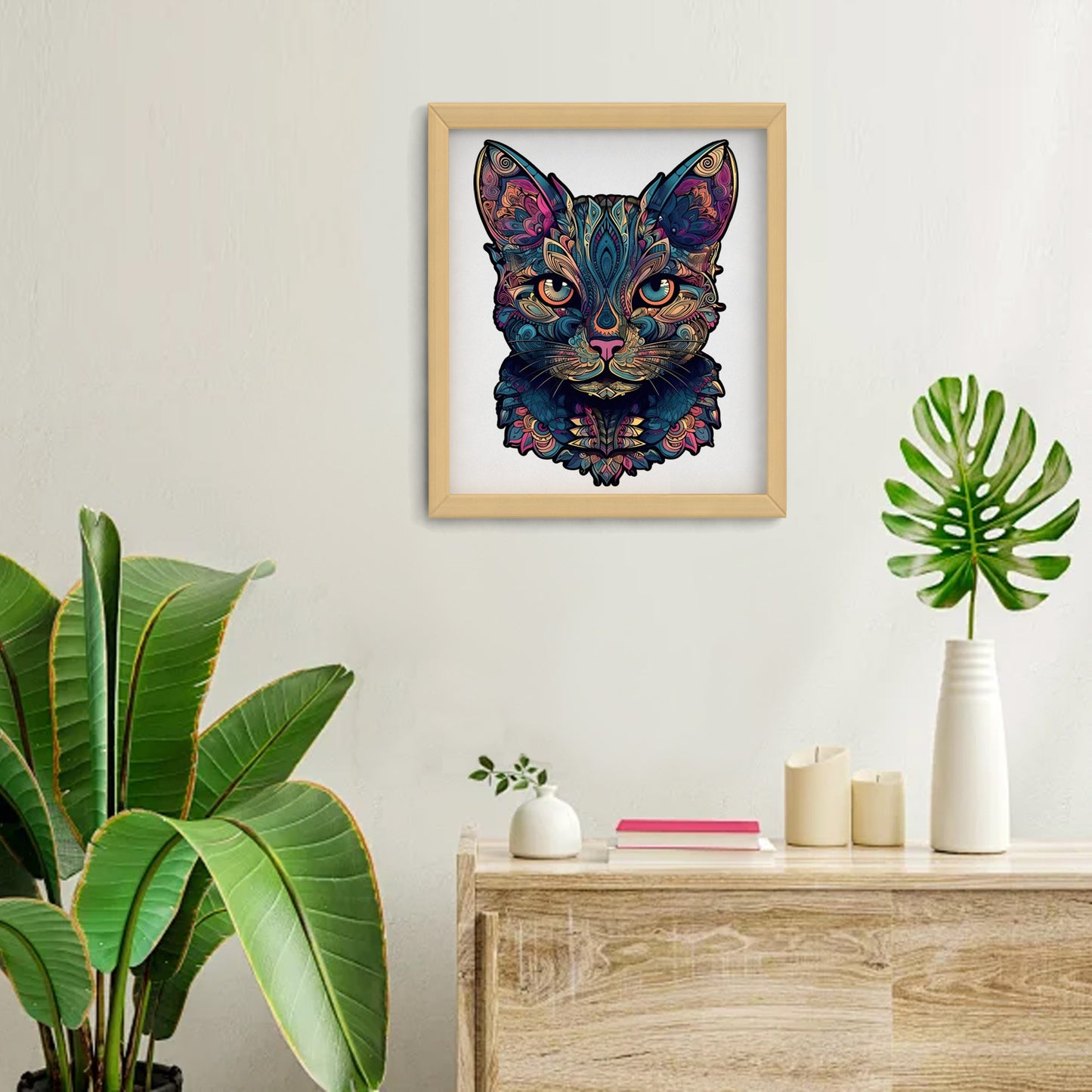 Unique Irregular Wooden Puzzles, Educational Stress Relief Toys