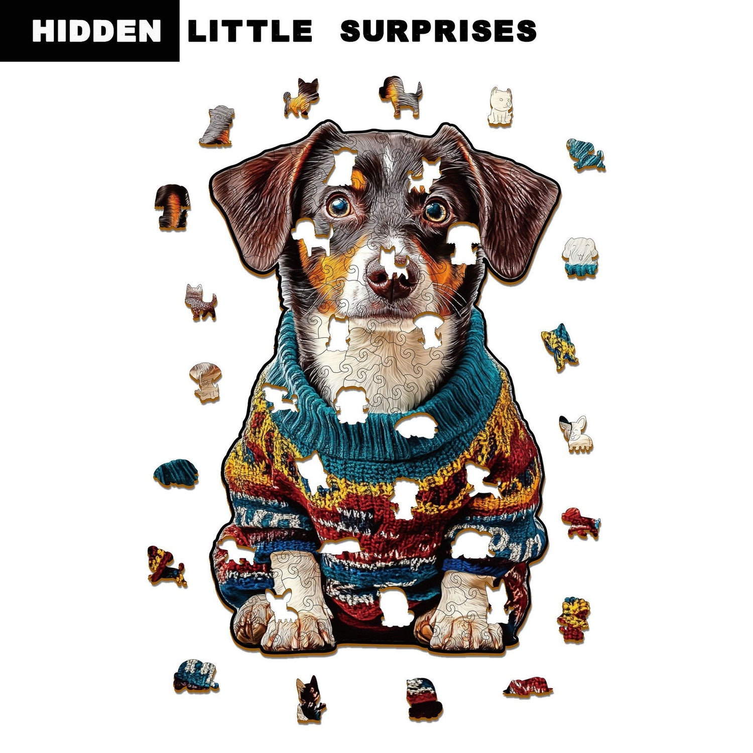 Irregular Shaped Wooden Puzzles