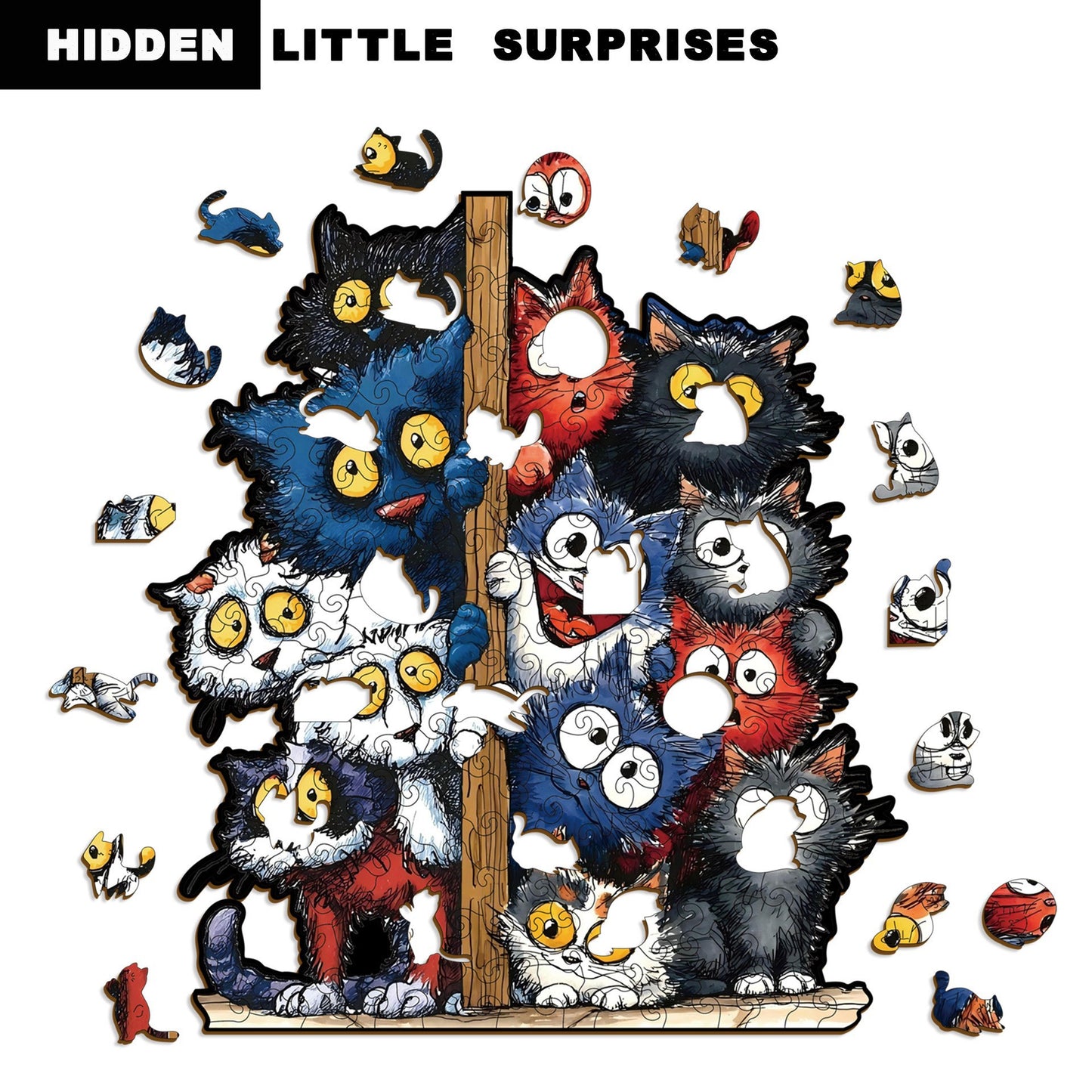 Creative Wooden Puzzles | Brain-Boosting Stress Relief Toys