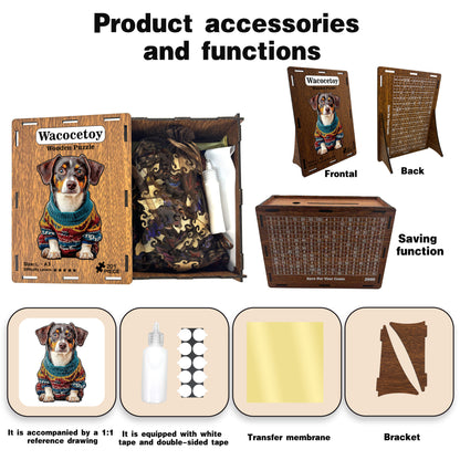 Creative Special-Shaped Wooden Puzzles | Brain-Boosting Stress Relief Toys