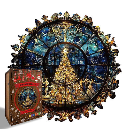 Novel Shaped Wooden Jigsaw Puzzles | Brain Teaser Anxiety Relief Fidget Toys