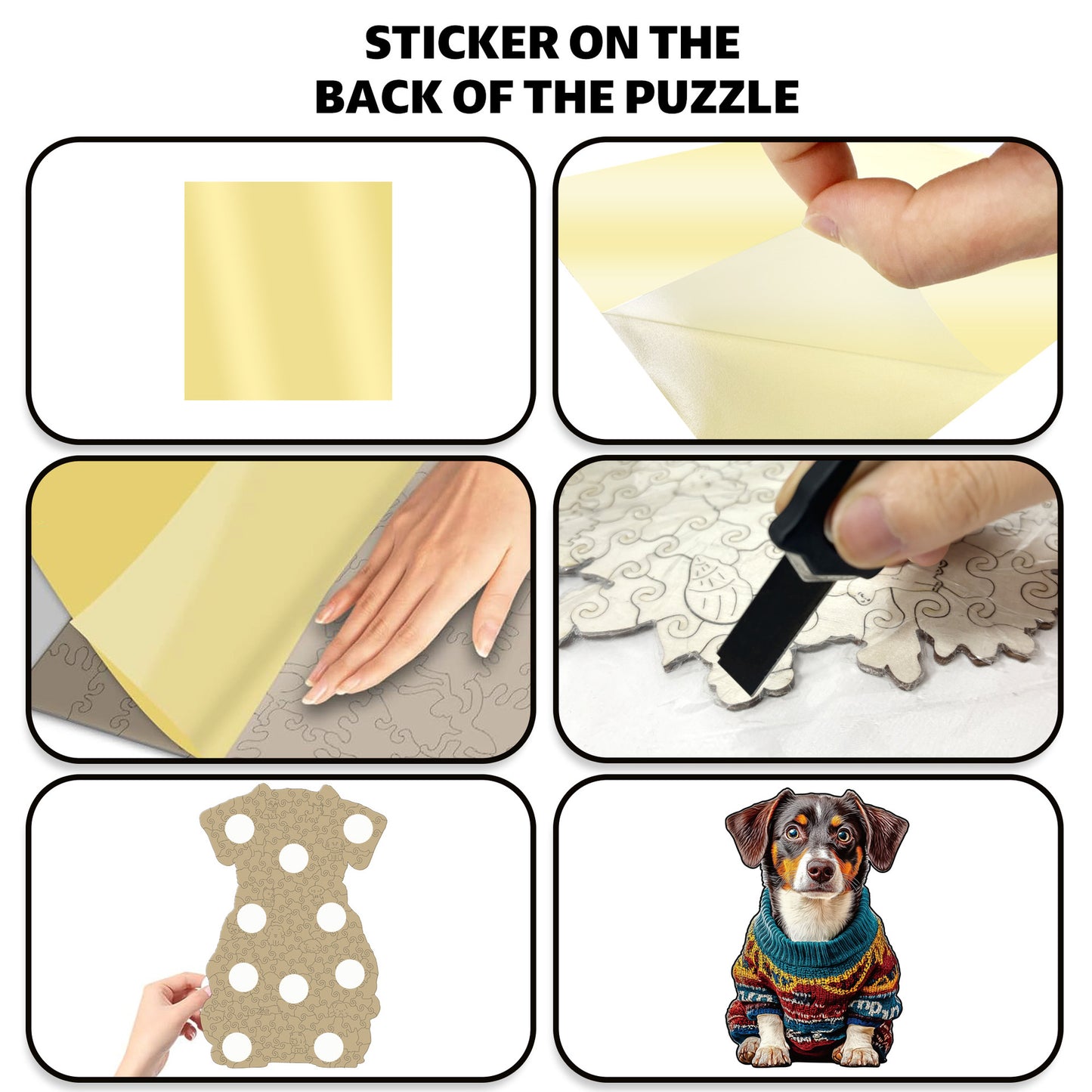 Creative Special-Shaped Wooden Puzzles | Brain-Boosting Stress Relief Toys