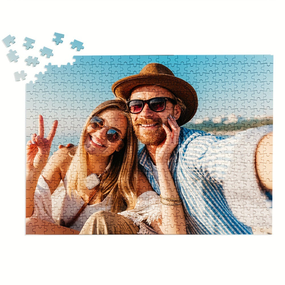Portrait Custom Puzzle DIY Wooden Puzzle Photo Custom Portrait Puzzle Educational Puzzle