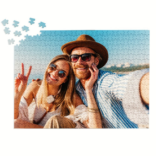 Portrait Custom Puzzle DIY Wooden Puzzle Photo Custom Portrait Puzzle Educational Puzzle