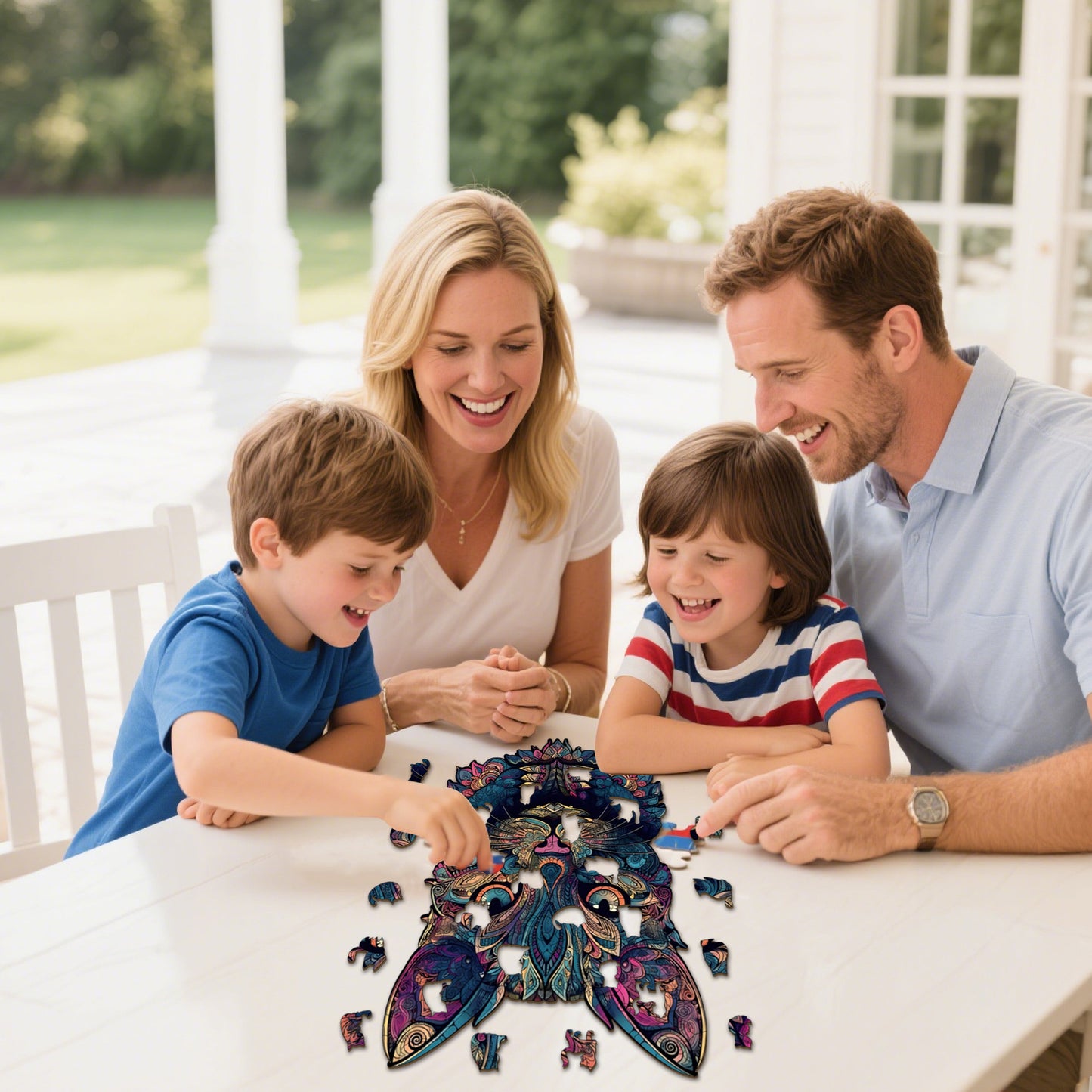 Unique Irregular Wooden Puzzles, Educational Stress Relief Toys