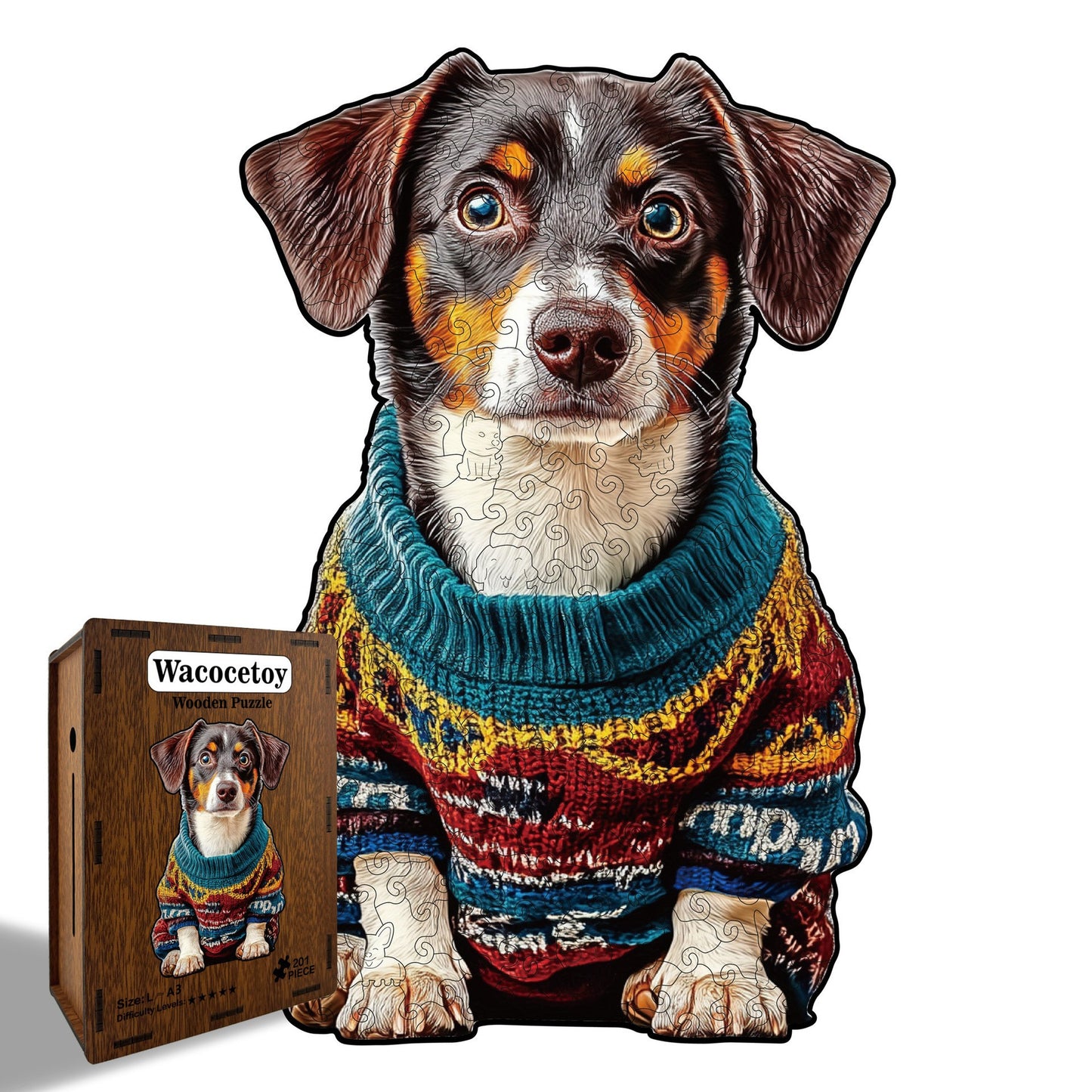 Creative Special-Shaped Wooden Puzzles | Brain-Boosting Stress Relief Toys