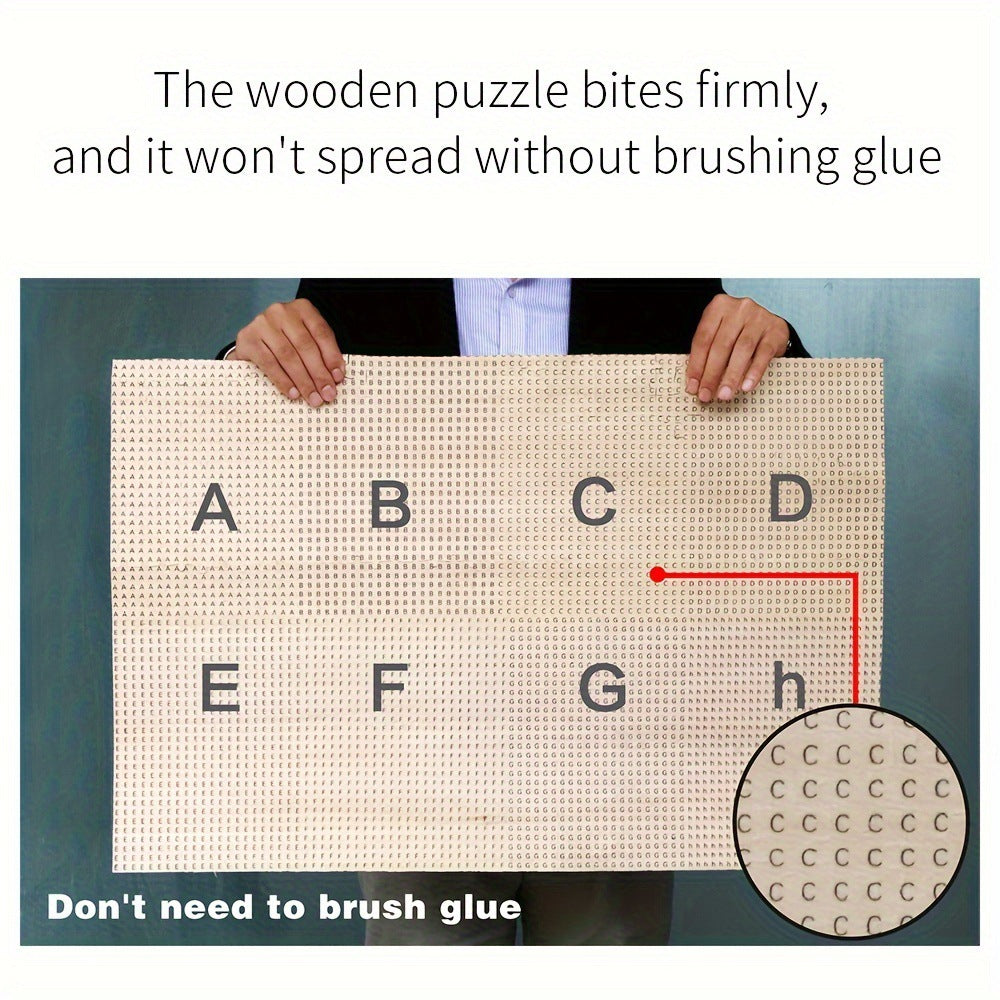 Portrait Custom Puzzle DIY Wooden Puzzle Photo Custom Portrait Puzzle Educational Puzzle