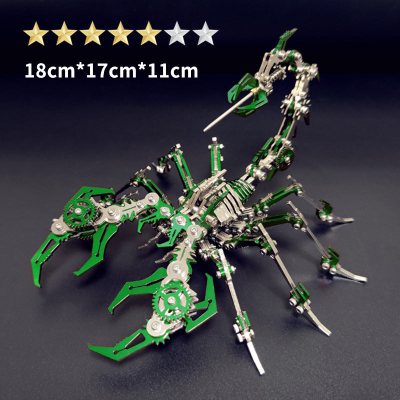 3D Metal Puzzle, Mechanical Model Building Kit, Assembly Puzzle for Adults And Children Gift
