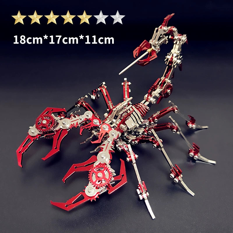 3D Metal Puzzle, Mechanical Model Building Kit, Assembly Puzzle for Adults And Children Gift