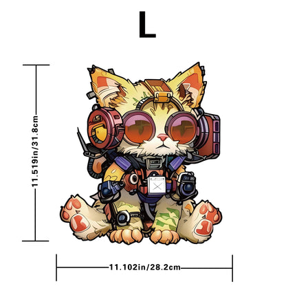 Creative Irregular Wooden Puzzles, Educational Animal Building Blocks, Stress Relief Toys