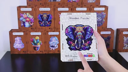 Creative Special-Shaped Wooden Puzzles | Brain-Boosting Stress Relief Toys